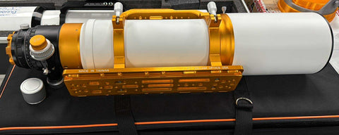 Used WO Gold Fluorostar 132 f/6.9 APO w/0.8x Flattener 7