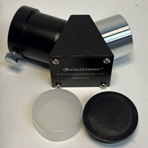 Used Celestron 1.25" Erect Image 45° Diagonal