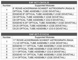 ZWO EAF bracket for C11 and C14 (For new EAF)
