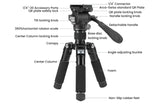 Dwarf Mini Tripod with Hydraulic Head