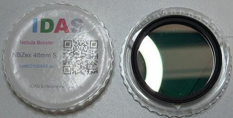 Used Hutech IDAS Nebula Booster NBZex 48mm Filter, 2"