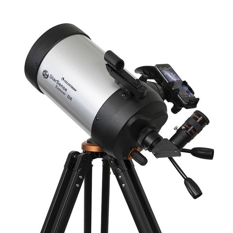 Celestron StarSense Explorer DX 5-inch SCT telescope on tripod