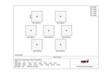 ZWO FF110 APO spot diagram across the 44mm image circle