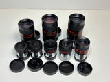 Used Celestron Ultima Eyepieces
