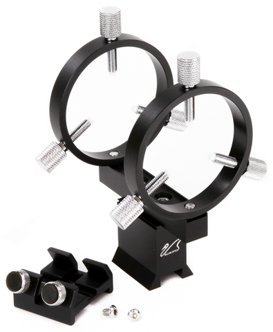 Vixen Style Finder Mounting Bracket with Rings