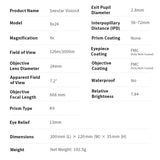 Seestar VisionX 8x24 Binoculars