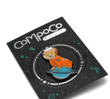 Space Corgi Enamel Pin