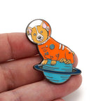 Space Corgi Enamel Pin