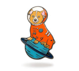 Space Corgi Enamel Pin