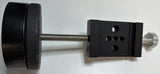 Used ADM Losmandy Dovetail Clamp with Balancing Counterweights on 5" Bolt