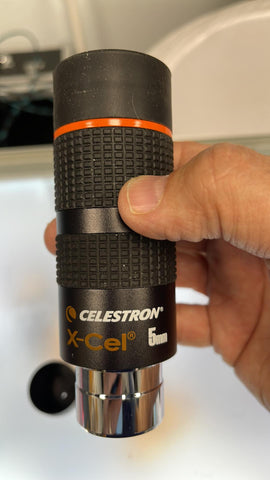 Used Celestron X-Cel Eyepiece - 1.25" 5 mm (55° apparent field of view)