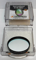 Used Celestron Oxygen III Narrowband Filter - 2"