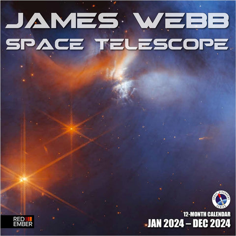 2024 James Webb Space Telescope Wall Calendar