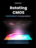 Rotating CMOS for field rotation Compensation similar to EQ mount