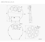 ZWO 8-Position EFW (8x1.25") 2025
