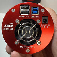 Used ZWO ASI533MC Pro (Color)