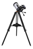 App-guided Celestron SCT on the tripod, viewed from the side