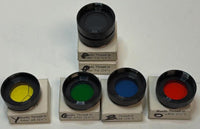Vintage Meade Polarized and Color Filter Set, 1.25"