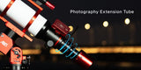 ZWO FF110 APO photography extension tube with astronomy camera attached