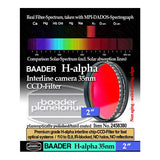 Used Baader H-Alpha 35nm CCD Filter, 2"