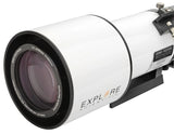 Classic White Aluminum ED80 f/6 APO Triplet with Hoya FCD100 optics