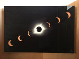 2017 Eclipse Timelapse Panorama on Metal (3:2)