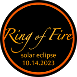 2023 Ring of Fire Eclipse Sticker