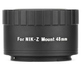 48mm T-mount for Nikon Z Mirrorless